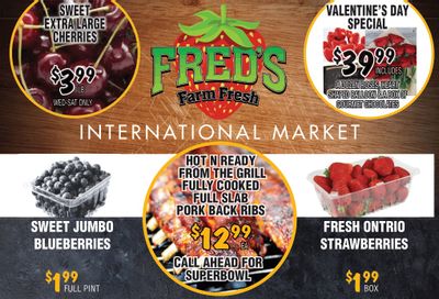 Fred's Farm Fresh Flyer February 8 to 14