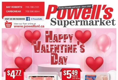 Powell's Supermarket Flyer February 9 to 15