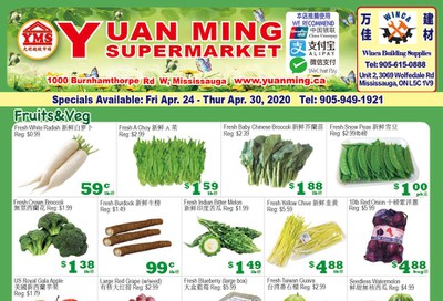 Yuan Ming Supermarket Flyer April 24 to 30
