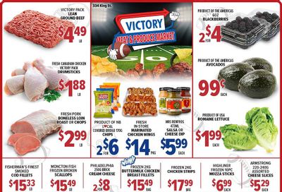 Victory Meat Market Flyer February 7 to 11