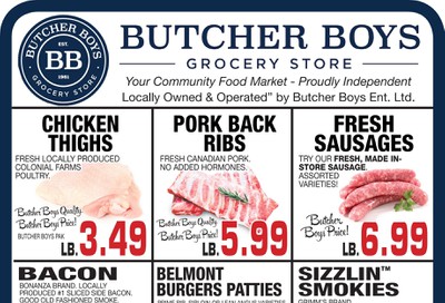 Butcher Boys Grocery Store Flyer April 24 to May 1
