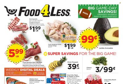 Food 4 Less (CA) Weekly Ad Flyer Specials February 8 to February 14, 2023