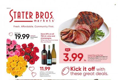 Stater Bros. (CA) Weekly Ad Flyer Specials February 8 to February 14, 2023