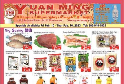 Yuan Ming Supermarket Flyer February 10 to 16