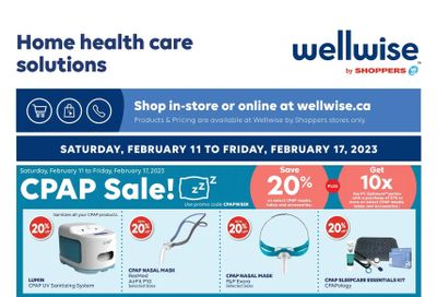 Wellwise By Shoppers Flyer February 11 to 17