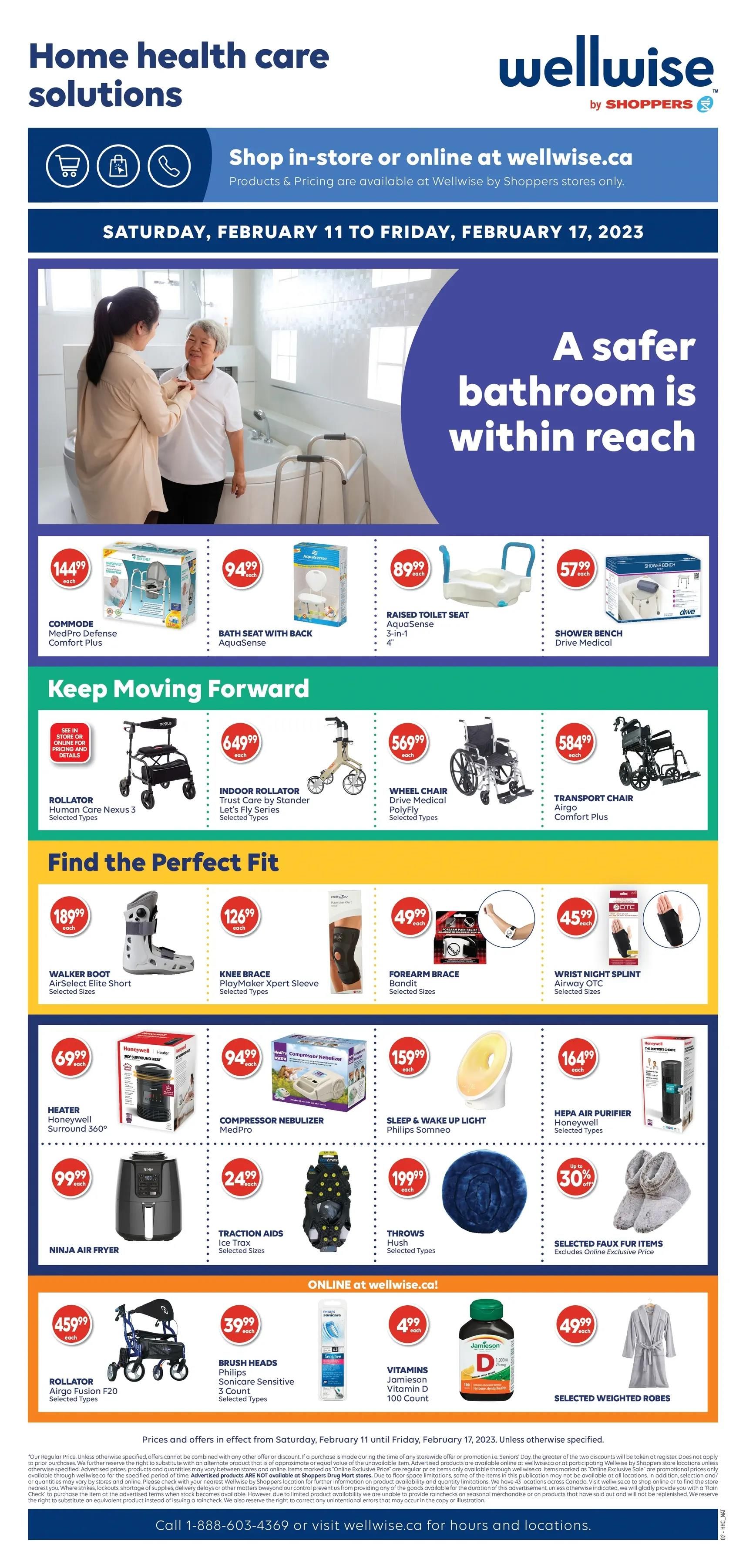 Wellwise By Shoppers Flyer February 11 to 17