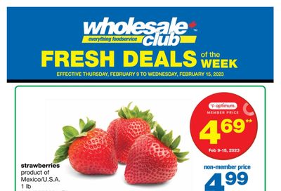 Wholesale Club (ON) Fresh Deals of the Week Flyer February 9 to 15