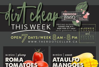 The Root Cellar Flyer February 9 to 15