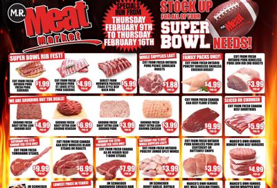 M.R. Meat Market Flyer February 9 to 16