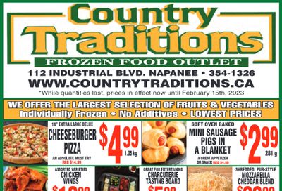 Country Traditions Flyer February 9 to 15