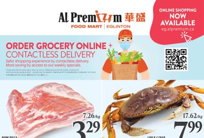 Al Premium Food Mart (Eglinton Ave.) Flyer February 9 to 15
