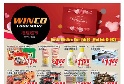 WinCo Food Mart (HWY 7) Flyer February 9 to 15