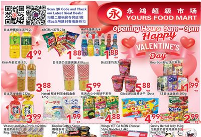 Yours Food Mart Flyer February 10 to 16