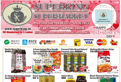Superking Supermarket (London) Flyer February 10 to 16