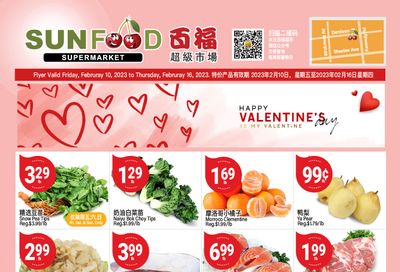 Sunfood Supermarket Flyer February 10 to 16