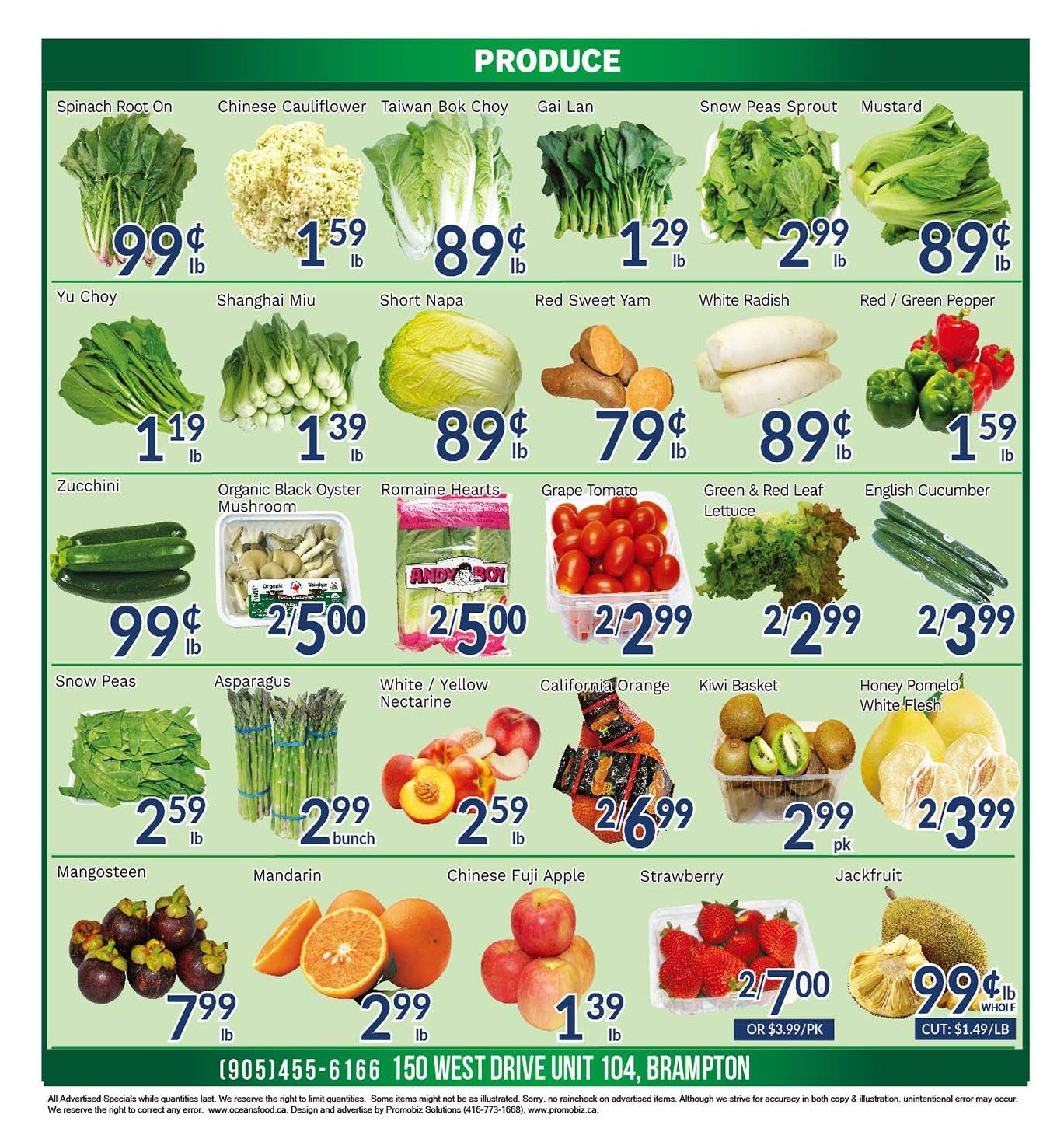 Oceans Fresh Food Market (West Dr., Brampton) Flyer February 10 to 16
