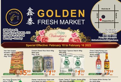 Golden Fresh Market Flyer February 10 to 16