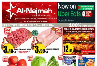Alnejmah Fine Foods Inc. Flyer February 10 to 16