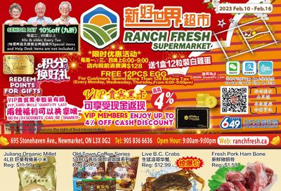 Ranch Fresh Supermarket Flyer February 10 to 16