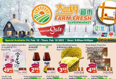 Farm Fresh Supermarket Flyer February 10 to 16