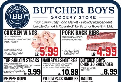 Butcher Boys Grocery Store Flyer February 10 to 16