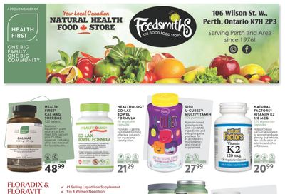 Foodsmiths Health First Flyer February 3 to 17