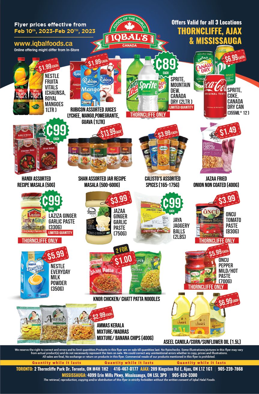 Iqbal Foods Flyer February 10 to 20