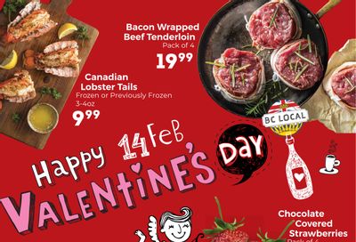 Stong's Market Valentine's Special Flyer February 10 to 14
