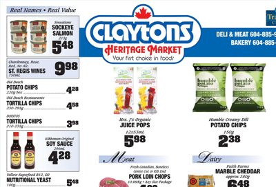 Claytons Heritage Market Flyer February 10 to 16