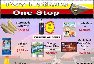 Two Nations One Stop Flyer February 10 to 16