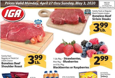 IGA (Illinois) Weekly Ad & Flyer April 27 to May 3