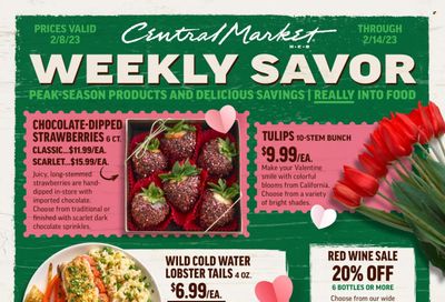 Central Market (TX) Weekly Ad Flyer Specials February 8 to February 14, 2023