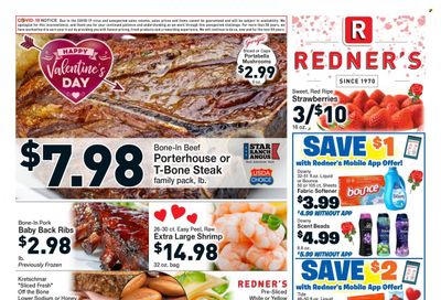 Redner's Markets (DE, MD, PA) Weekly Ad Flyer Specials February 9 to February 15, 2023
