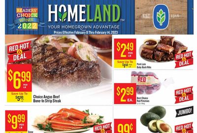 Homeland (OK, TX) Weekly Ad Flyer Specials February 8 to February 14, 2023
