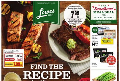 Lowes Foods (NC, SC) Weekly Ad Flyer Specials February 8 to February 14, 2023