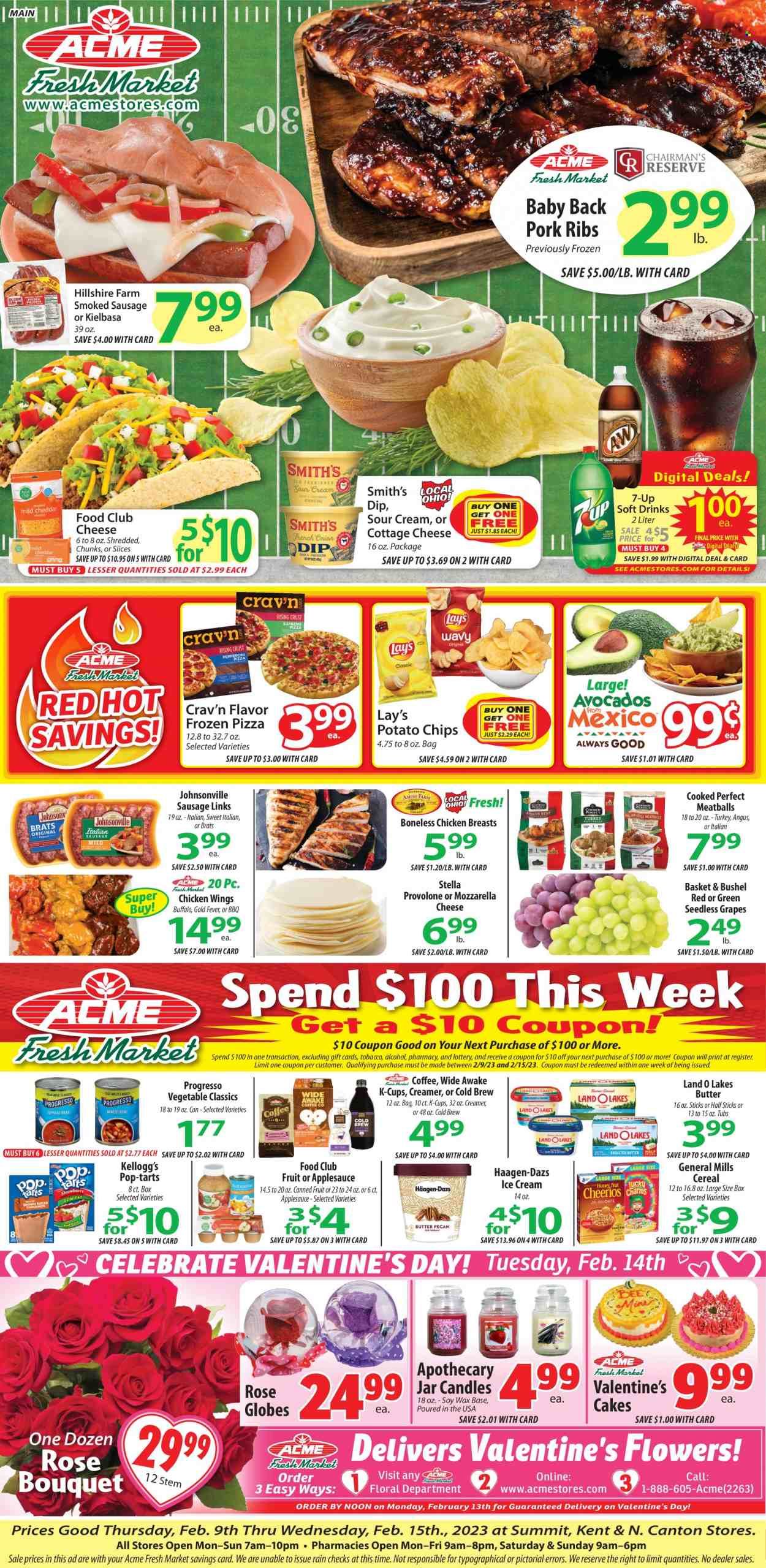 ACME Fresh Market (OH) Weekly Ad Flyer Specials February 9 to February 15, 2023