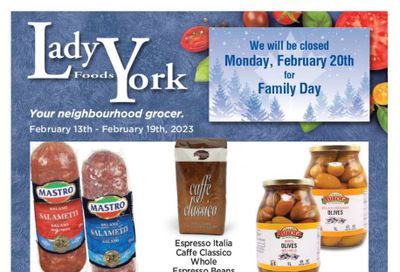 Lady York Foods Flyer February 13 to 19