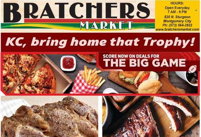 Bratchers Market (MO) Weekly Ad Flyer Specials February 8 to February 14, 2023