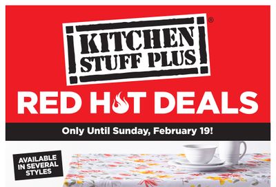 Kitchen Stuff Plus Red Hot Deals Flyer February 13 to 19