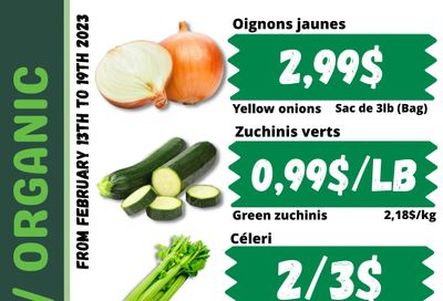 Marches Tau Weekly Produce Flyer February 13 to 19