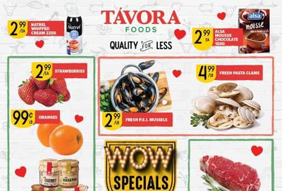 Tavora Foods Flyer February 13 to 19