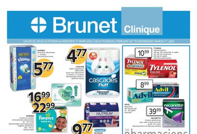 Brunet Clinique Flyer February 16 to March 1