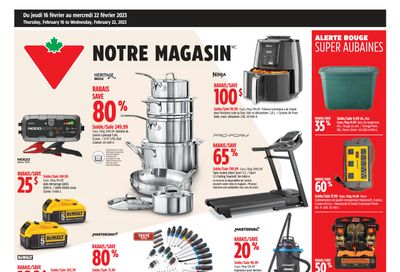 Canadian Tire (QC) Flyer February 16 to 22
