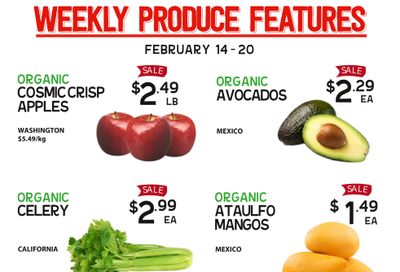 Pomme Natural Market Weekly Produce Flyer February 14 to 20