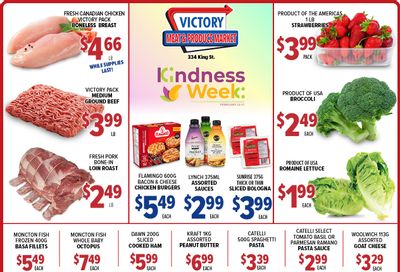 Victory Meat Market Flyer February 14 to 18