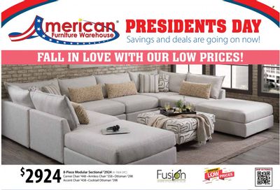 American Furniture Warehouse (AZ, CO, TX) Weekly Ad Flyer Specials February 12 to February 18, 2023
