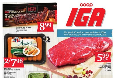 Coop IGA Flyer April 30 to May 6