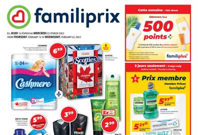 Familiprix Flyer February 16 to 22