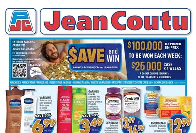 Jean Coutu (NB) Flyer February 17 to 23