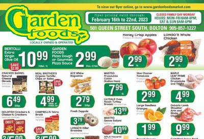 Garden Foods Flyer February 16 to 22